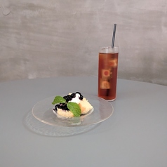 【食後のミニデザートセット】※ドリンクのみ/ケーキのみ各+280円