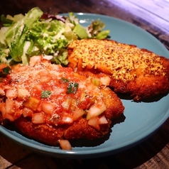 ポークカツレツ/サルサソース添え