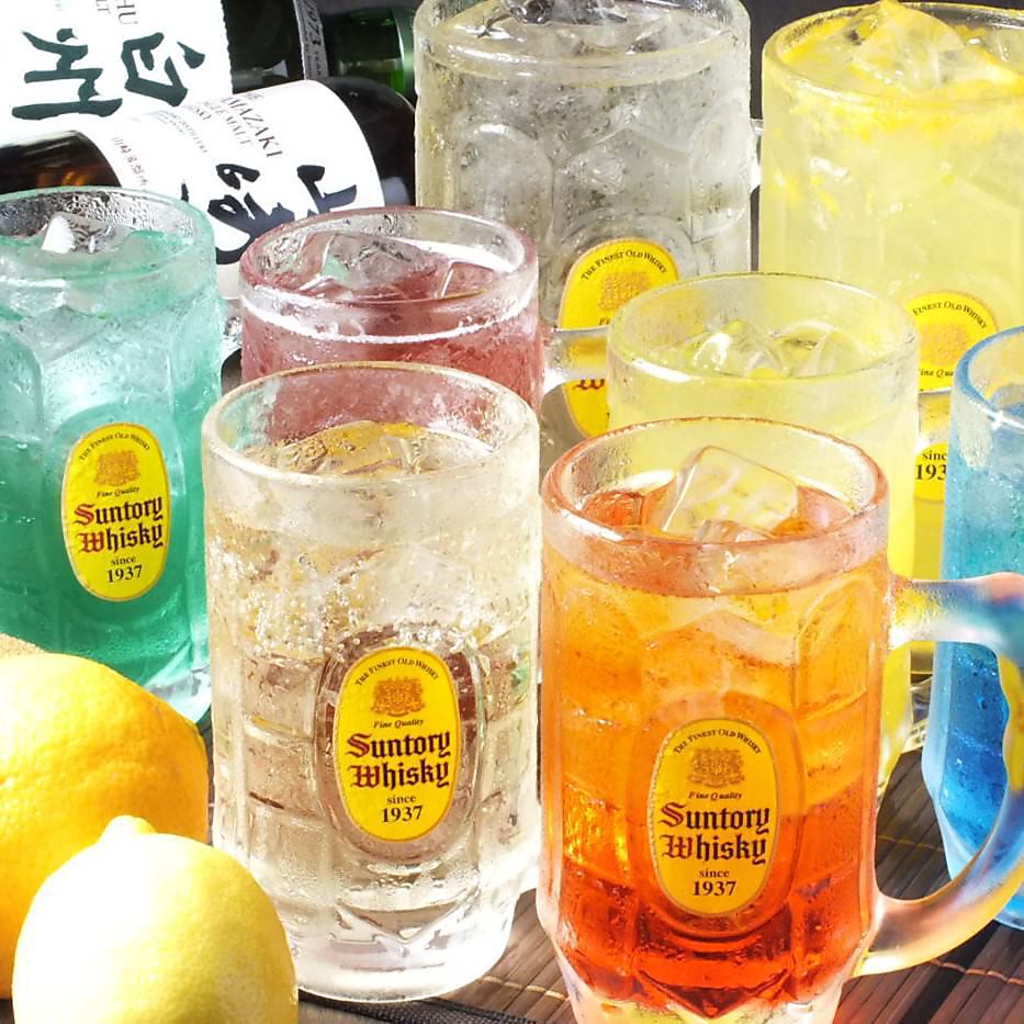 『富山駅前×飲み放題×居酒屋』種類豊富な飲み放題も大好評♪