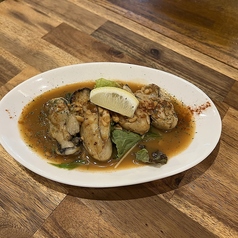 広島県産大粒牡蠣のバター焼き