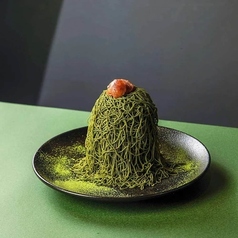 抹茶のモンブラン