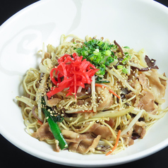 博多屋台の名物焼きラーメン