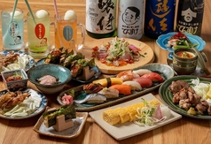 鶏炉端ト寿し酒場でんすけ商店松山店のコース写真