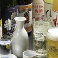 【コスパ抜群の飲み放題コース】飲み放題付コース4,000円(税込)～ご用意！サッポロクラシックや厳選した地酒もお楽しみいただけます。