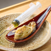 弾力牡蠣に香る贅沢トリュフの逸品♪