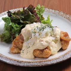 若鶏のチキン南蛮　自家製タルタルソース