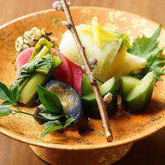 お漬物盛り合わせ