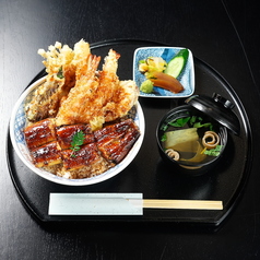 鰻天丼(まんてん)