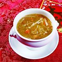 カニ味噌フカヒレスープ　小(1人前)
