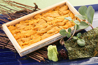 うにやアワビ、伊勢海老…旬の鮮魚も取り揃え