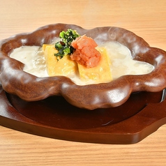 白湯スープ明太だし巻き