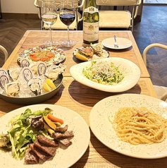 月島オイスター倶楽部のコース写真