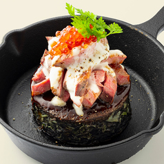 山盛りローストビーフ