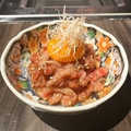 料理メニュー写真&nbsp;和牛炙りユッケ
