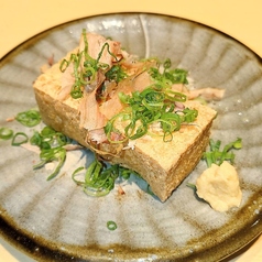 揚げたて熱アツ厚揚げ