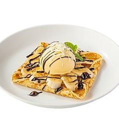 もちもちチョコバナナクレープ