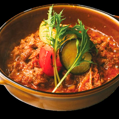 牛すじのトマト煮込み