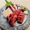 料理メニュー写真&nbsp;特選 5種の馬刺し盛り