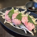 料理メニュー写真&nbsp;まぐろトロたたき焼き