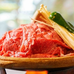 和牛の陶板焼き