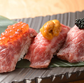 料理メニュー写真 飛騨牛肉寿司