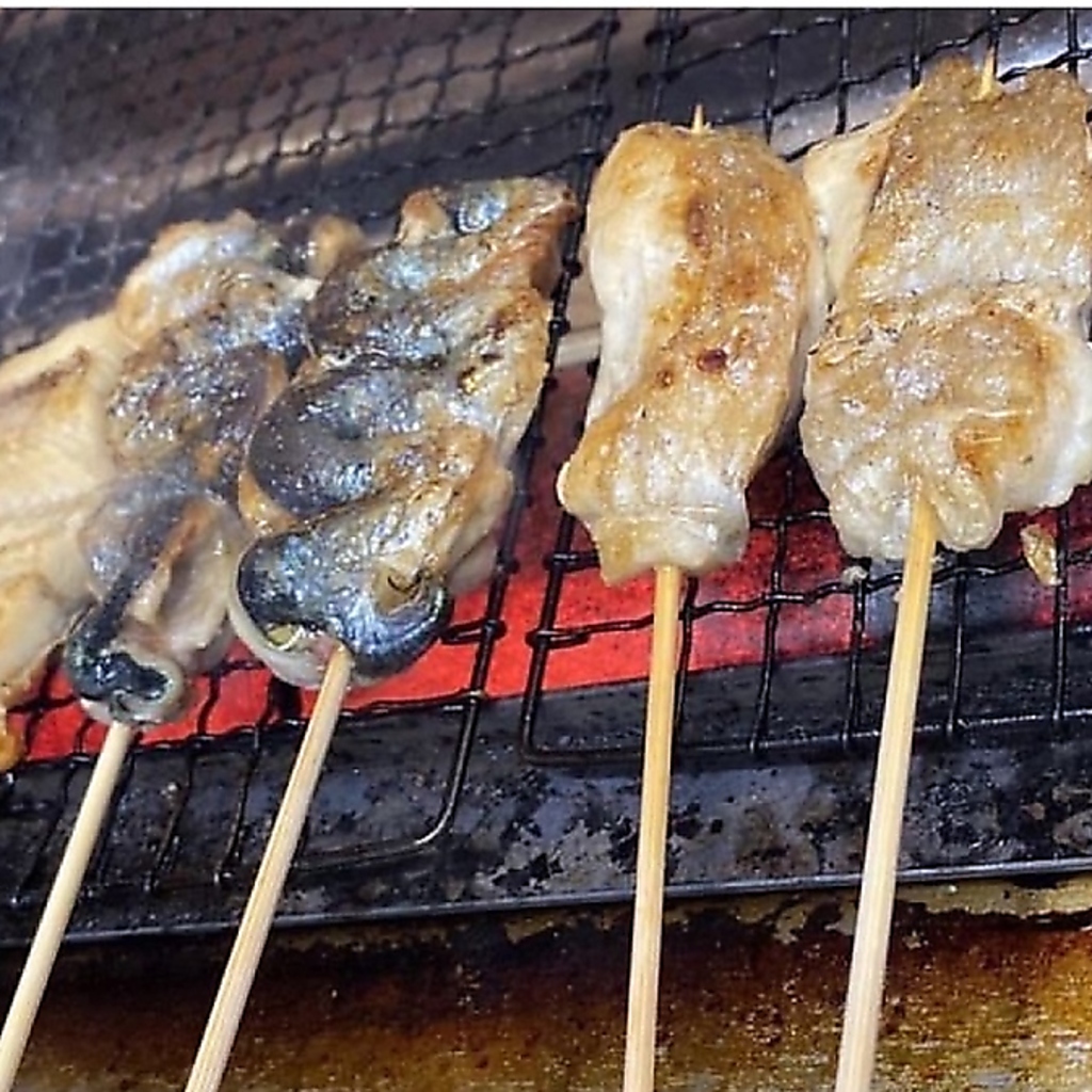 魚串焼は炭火薫る一押しメニュー