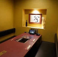 6名様でご利用いただける完全個室席をご用意しております。