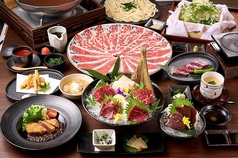 桜馬亭のコース写真