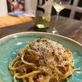 料理メニュー写真&nbsp;スパゲッティー うるま産平飼いたまごのカルボナーラ