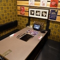4名様でご利用いただける完全個室席をご用意しております。