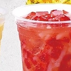 ◎ストロベリー+炭酸水or紅茶