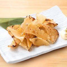 【酒場の定番】えいひれ焼き/あん肝ぽん酢