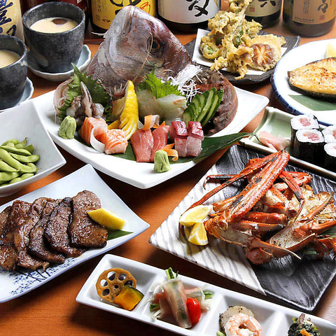 旨い旬菜旬魚！西九条駅スグでコスパ◎2H飲放付4400円（税込）～全席半個室