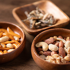 ミックスナッツ/柿ピー/小魚アーモンド