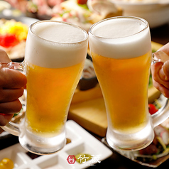 ［飲み放題］宴会に欠かせない充実のラインナップ