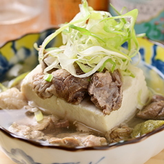 牛スジ塩豆腐
