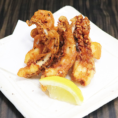 するめいかゲソの唐揚げ