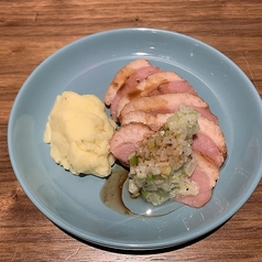 合鴨スモーク(レフォールネギソース)