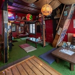 本当に隠れ家のような二階席。人目も気にせず完全貸し切りもできちゃう♪MAX20名様まで！！