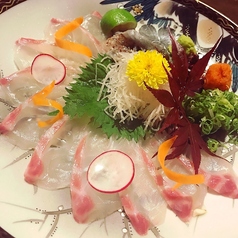 真鯛 薄造り
