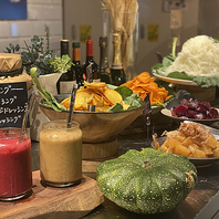 自社農園野菜を味わう畑直送レストラン♪