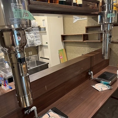 1F 2名様用カウンター席です