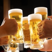 美味しいお料理はもちろんのこと、豊富な種類が一度に楽しめる飲み放題付コースや単品飲み放題もご用意をしております♪