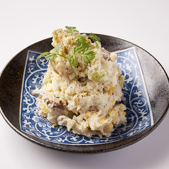 大人のポテトサラダ/トマトのおひたし