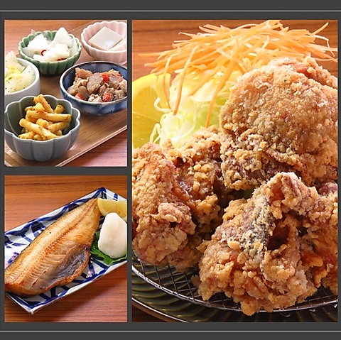 素材にこだわった定食が揃う、気軽に立ち寄れる街の人気食堂！