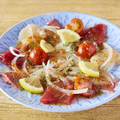 料理メニュー写真&nbsp;サカナのカルパッチョ~檸檬の香り~