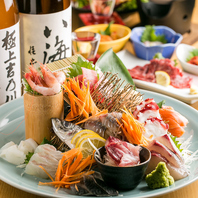 豪華海鮮メニューが粒ぞろい！