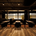 格調高い雰囲気の店内は美しい和のテイストを大切にしております。