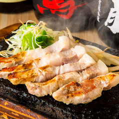 黒豚ロース溶岩焼き