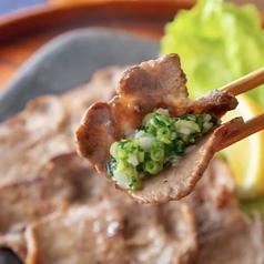 ネギ塩牛タン焼き